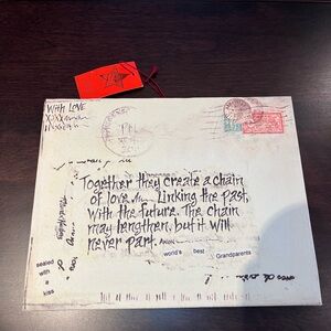 NWT Chain of Love Canvas Art